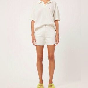 DL1961 Zoie White Jean shorts relaxed vintage - Size 24